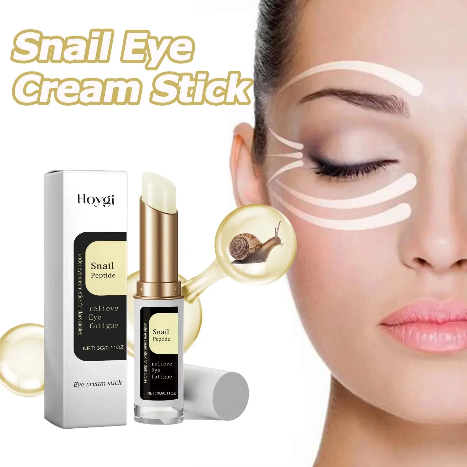 Snail Eye Cream Stick for Dark Circles & Fine Lines